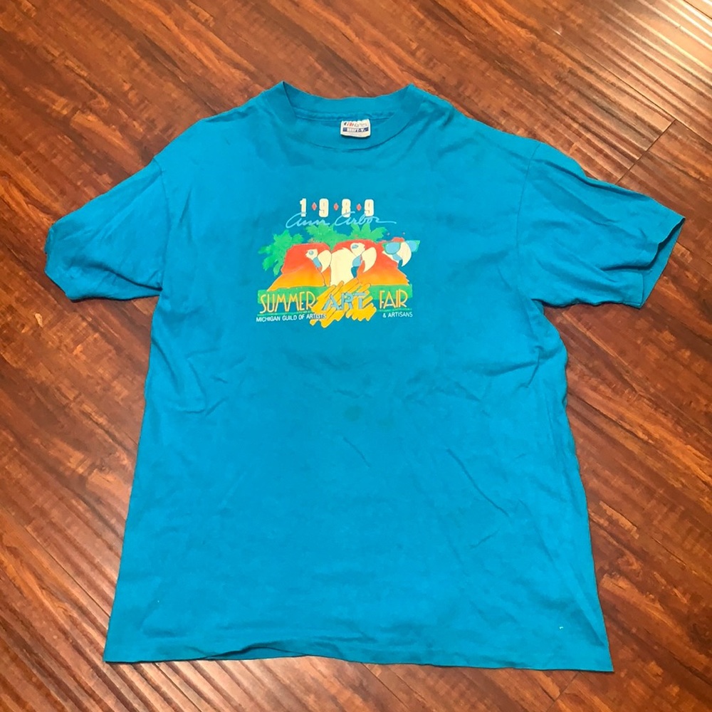 Vintage 1989 Michigan Guild Of Artists & Artisans Summer Art Fair Size XL
